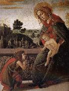 Sandro Botticelli Our Lady of John son and salute oil painting reproduction